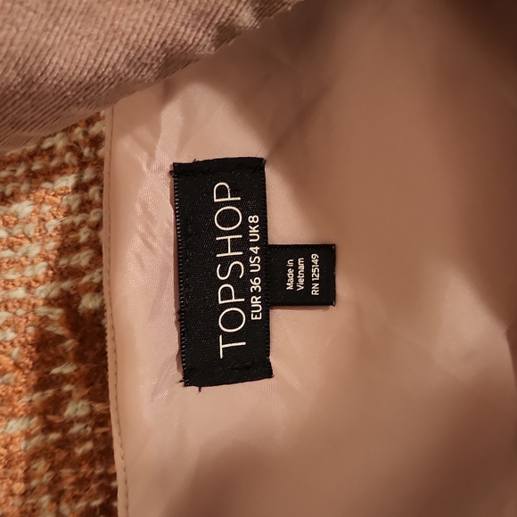 Pink velvet mini dress - Picture 3 of 3